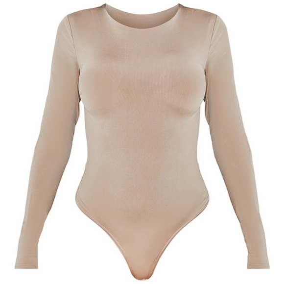 Tops - NUDE long sleeve bodysuit